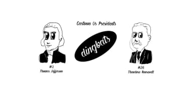 Cartoon US Presidents by Pedro Teixeira — Dingbats Font — thumbnail 5