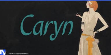 Caryn by Typodermic Fonts Inc. — Script Handwritten Font — thumbnail 1
