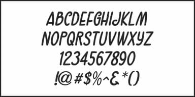 CASUALLY NOUVEAU JNL by Jeff Levine Fonts — Decorative Font — thumbnail 5