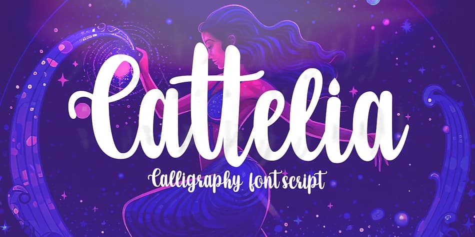 Cattelia by Genesislab — Script Handwritten Font