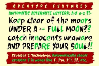 CC Blood Beast by Comicraft — Display Font — thumbnail 4