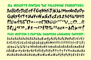 CC Blood Beast by Comicraft — Display Font — thumbnail 6