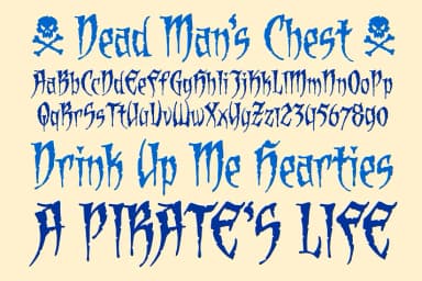 CC Dead Mans by Comicraft — Blackletter Font — thumbnail 2