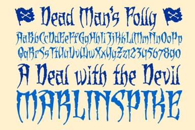 CC Dead Mans by Comicraft — Blackletter Font — thumbnail 3
