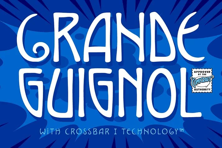 CC Grande Guignol by Comicraft — Decorative Font