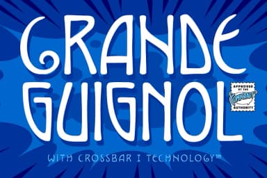 CC Grande Guignol by Comicraft — Decorative Font — thumbnail 1
