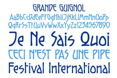 CC Grande Guignol by Comicraft — Decorative Font — thumbnail 2