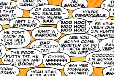 CC Wascally Wabbit by Comicraft — Display Font — thumbnail 3