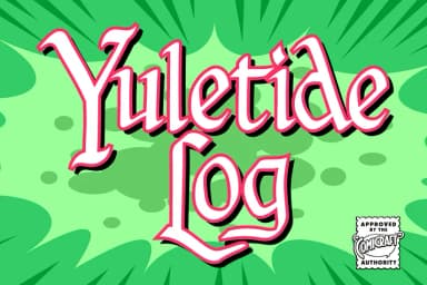 CC Yuletide Log by Comicraft — Blackletter Font — thumbnail 1