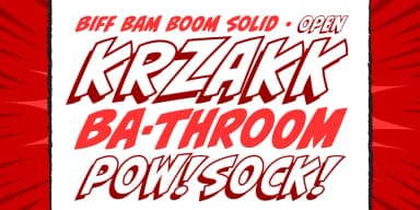 BIFF BAM BOOM by Comicraft — Decorative Font — thumbnail 2