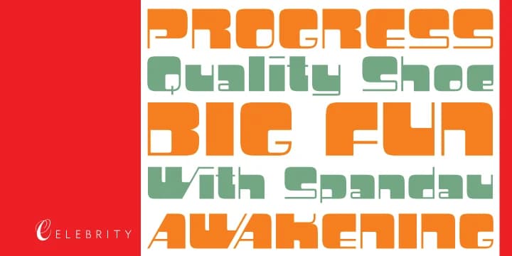 Celebrity by Canada Type — Decorative Font