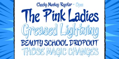 Cheeky Monkey by Comicraft — Display Font — thumbnail 2