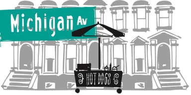 Chicago Doodles by Outside the Line — Dingbats Font — thumbnail 3