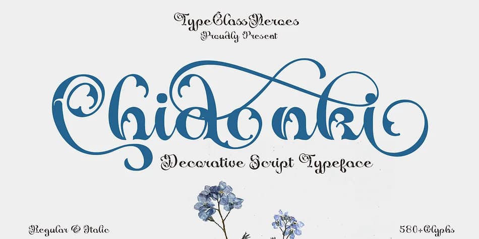 Chidonki by TypeClassHeroes — Decorative Font