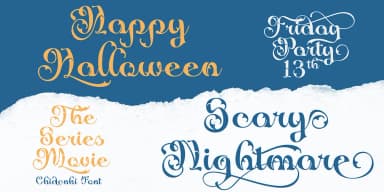 Chidonki by TypeClassHeroes — Decorative Font — thumbnail 2