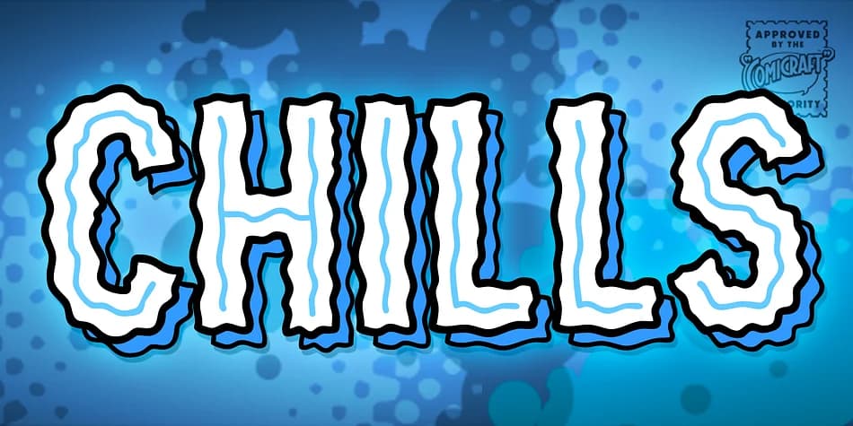 Chills by Comicraft — Decorative Font