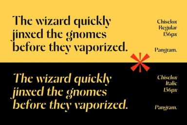 Chiselox by Dora Typefoundry — Decorative Font — thumbnail 4