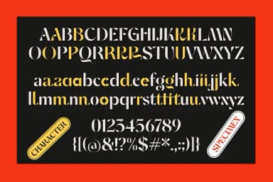 Chiselox by Dora Typefoundry — Decorative Font — thumbnail 5