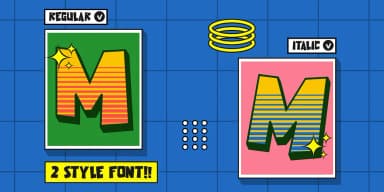 Chomiqy by Alit Design — Decorative Font — thumbnail 5