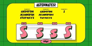 Chomiqy by Alit Design — Decorative Font — thumbnail 9