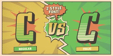 Chomoxi by Alit Design — Decorative Font — thumbnail 2