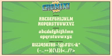 Chomoxi by Alit Design — Decorative Font — thumbnail 5