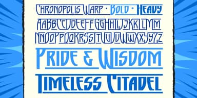 Chronopolis by Comicraft — Decorative Font — thumbnail 3