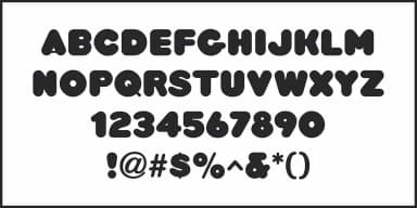 CHUNKY NOUVEAU JNL by Jeff Levine Fonts — Decorative Font — thumbnail 3