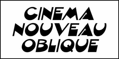CINEMA NOUVEAU JNL by Jeff Levine Fonts — Decorative Font — thumbnail 4