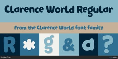 Clarence World by Rodrigo Typo — Decorative Font — thumbnail 2