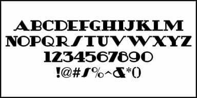 CLASSIC COMICS JNL by Jeff Levine Fonts — Decorative Font — thumbnail 3