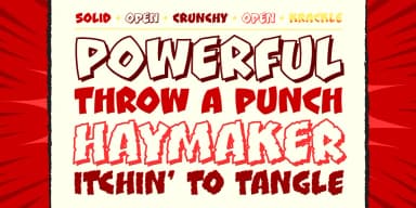 Clobberin Time by Comicraft — Decorative Font — thumbnail 2