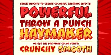 Clobberin Time by Comicraft — Decorative Font — thumbnail 3
