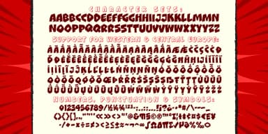 Clobberin Time by Comicraft — Decorative Font — thumbnail 6