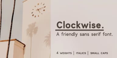 Clockwise by Ana's Fonts — Dingbats Font — thumbnail 1