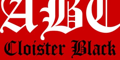 Cloister Black CT by CastleType — Blackletter Font — thumbnail 1