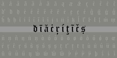 Cloister Black CT by CastleType — Blackletter Font — thumbnail 3