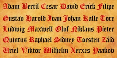 Cloister Black CT by CastleType — Blackletter Font — thumbnail 4