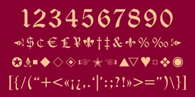 Cloister Black CT by CastleType — Blackletter Font — thumbnail 5