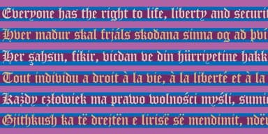 Cloister Black CT by CastleType — Blackletter Font — thumbnail 8