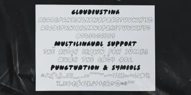 Cloudbusting by Ana's Fonts — Decorative Font — thumbnail 2