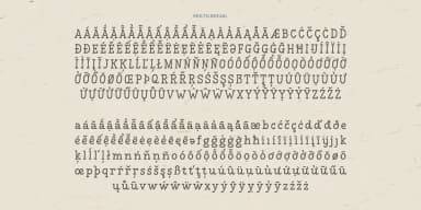 Coastal Notes by type peace — Decorative Font — thumbnail 10