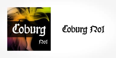 Coburg No1 by SoftMaker — Blackletter Font — thumbnail 1