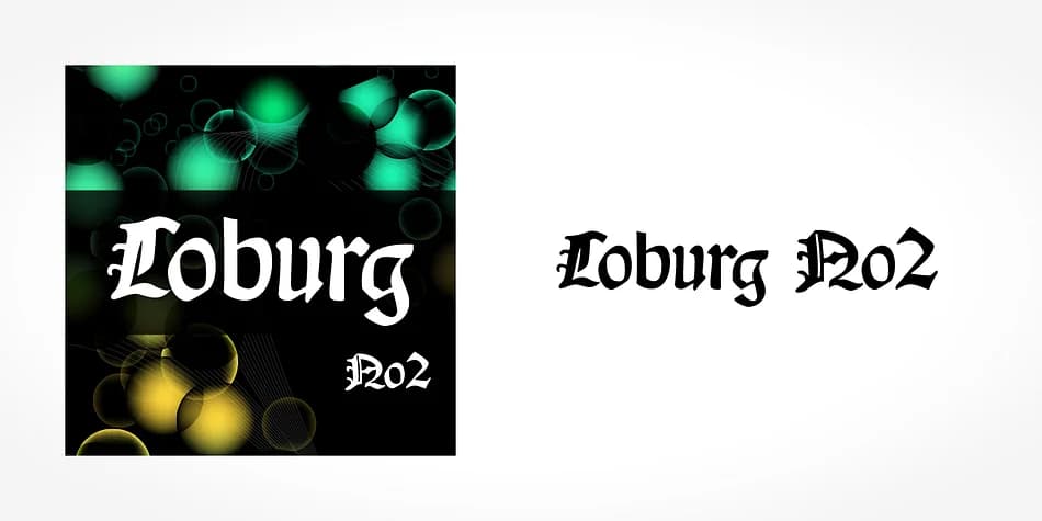 Coburg No2 by SoftMaker — Blackletter Font