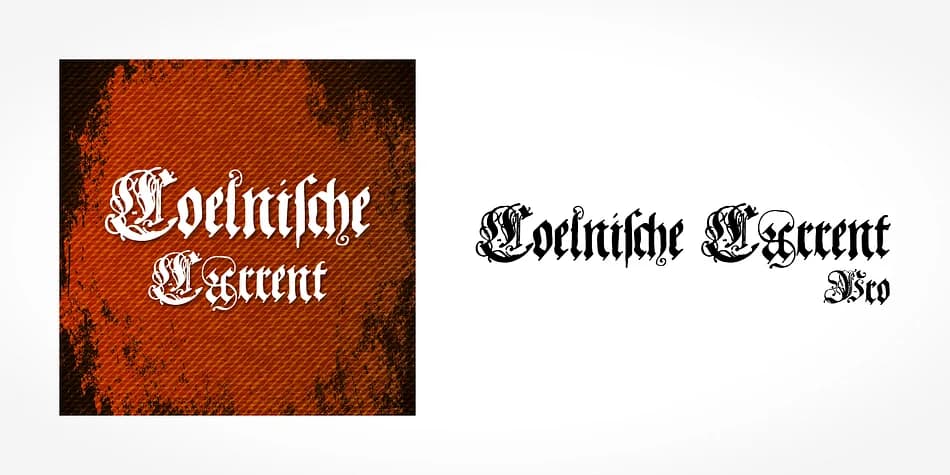 Coelnische Current Pro by SoftMaker — Blackletter Font