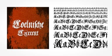 Coelnische Current Pro by SoftMaker — Blackletter Font — thumbnail 5