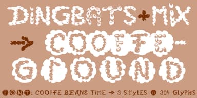 Coffee Beans Time by Typo Graphic Design — Dingbats Font — thumbnail 5