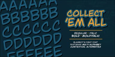 Collect Em All BB by Blambot — Decorative Font — thumbnail 1