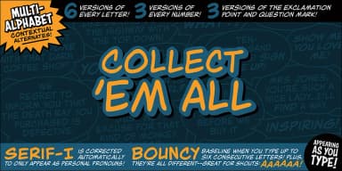 Collect Em All BB by Blambot — Decorative Font — thumbnail 2
