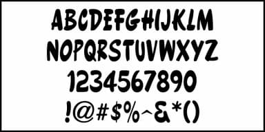 COMEDY TEAM JNL by Jeff Levine Fonts — Display Font — thumbnail 3
